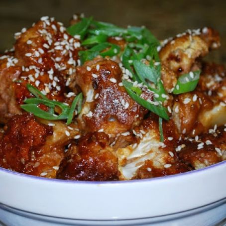 Sesame-Glazed Cauliflower